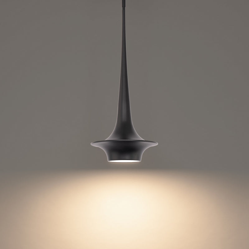 Modern Forms PD-20324-BK LED Mini Pendant, Black