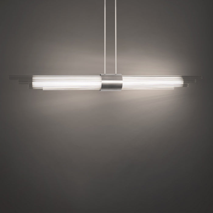 Modern Forms PD-30156-BN LED Linear Pendant, Brushed Nickel