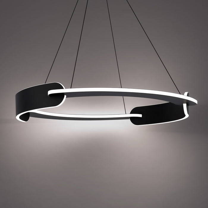 Modern Forms PD-86332-BK LED Pendant, Black