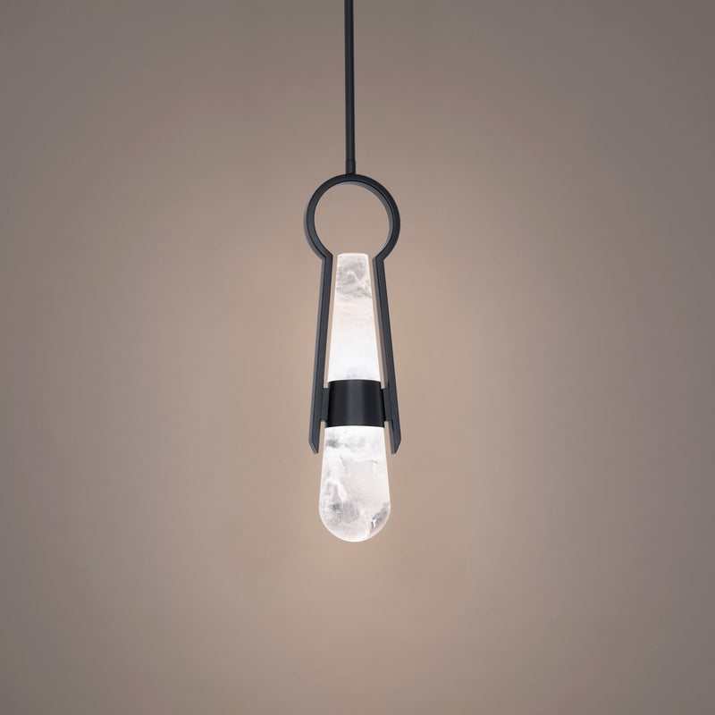 Modern Forms PD-96318-BK LED Mini Pendant, Black