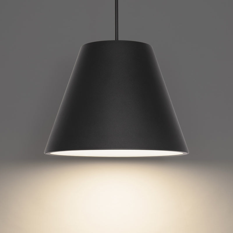 Modern Forms PD-W24320-30-BK LED Outdoor Pendant, Black