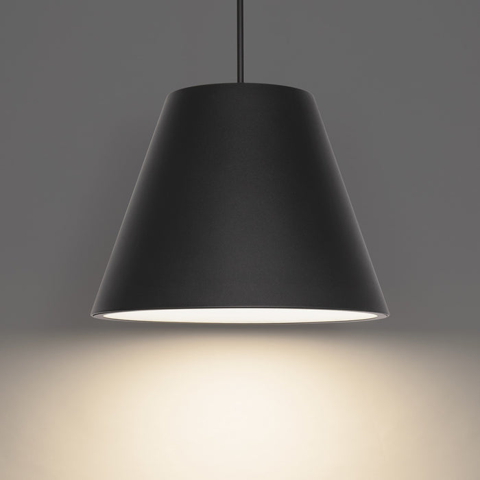 Modern Forms PD-W24320-30-BK LED Outdoor Pendant, Black