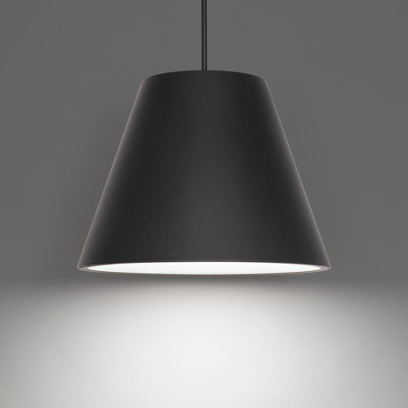 Modern Forms PD-W24320-35-BK LED Outdoor Pendant, Black
