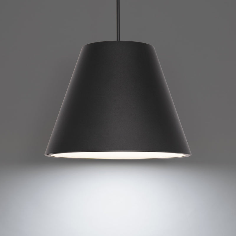Modern Forms PD-W24320-40-BK LED Outdoor Pendant, Black