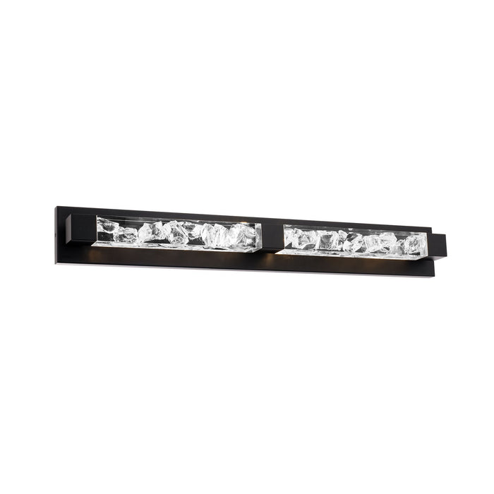 Modern Forms WS-84334-BK LED Vanity, Black