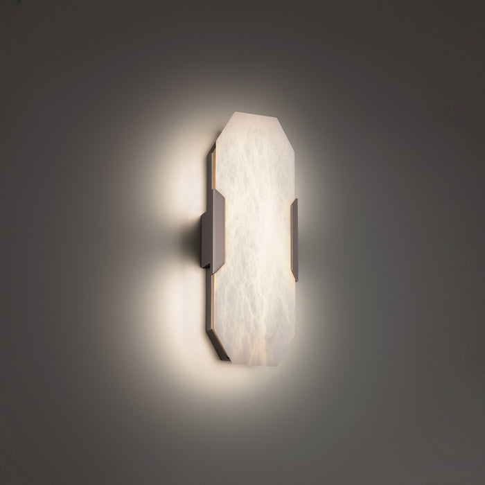 Modern Forms WS-98318-AN LED Wall Sconce, Antique Nickel