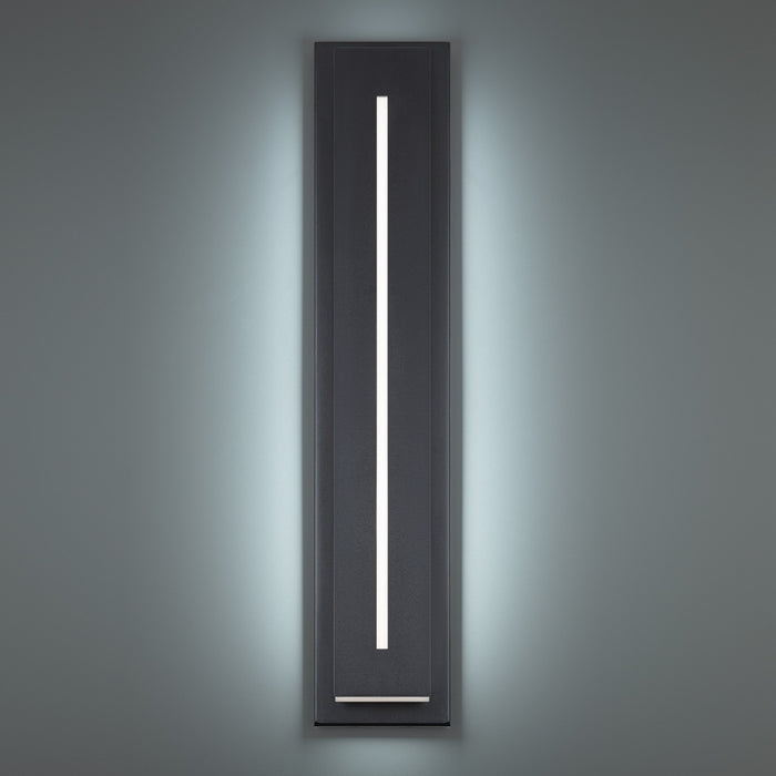 Modern Forms WS-W66236-40-BK LED Outdoor Wall Sconce, Black