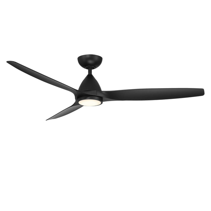 Modern Forms Fans FR-W2202-62L-MB 62" Ceiling Fan, Matte Black