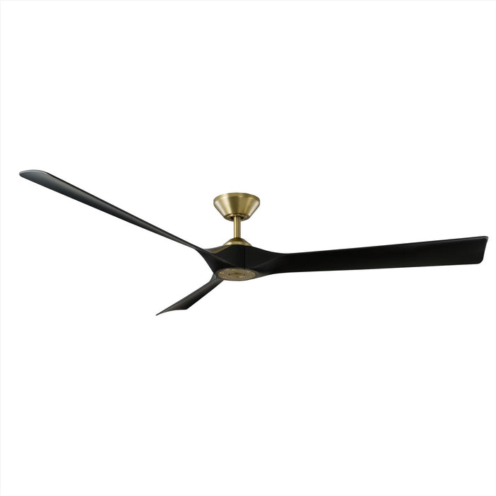 Modern Forms Fans FR-W2204-70-SB/MB 70" Ceiling Fan, Soft Brass/Matte Black