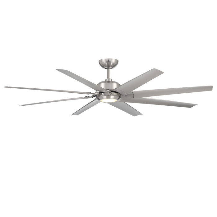 Modern Forms Fans FR-W2301-70L-BN 70" Ceiling Fan, Brushed Nickel