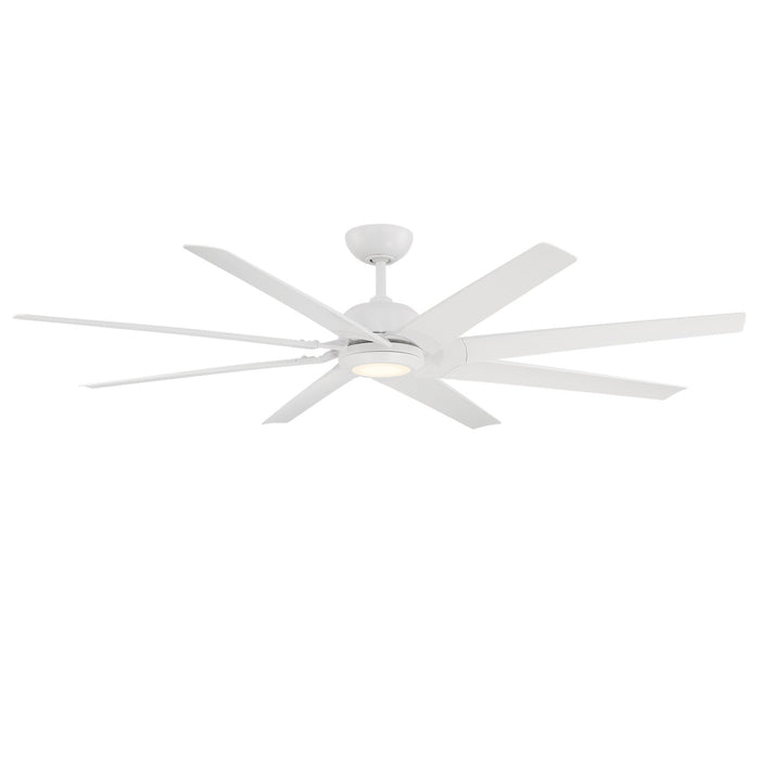 Modern Forms Fans FR-W2301-70L-MW 70" Ceiling Fan, Matte White