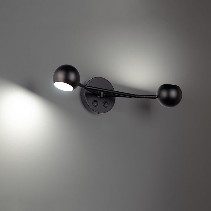 W.A.C. Lighting BL-67320-BK LED Bed Task Light, Black