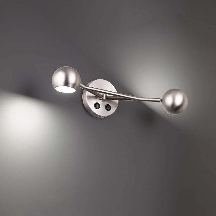 W.A.C. Lighting BL-67320-BN LED Bed Task Light, Brushed Nickel