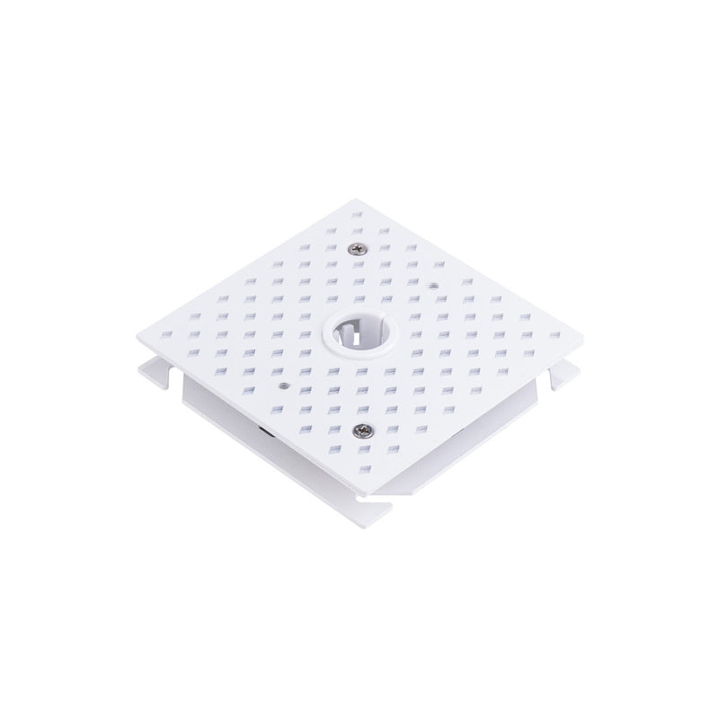 W.A.C. Lighting CP-TL-WT Trimless Junction Box Cover, White