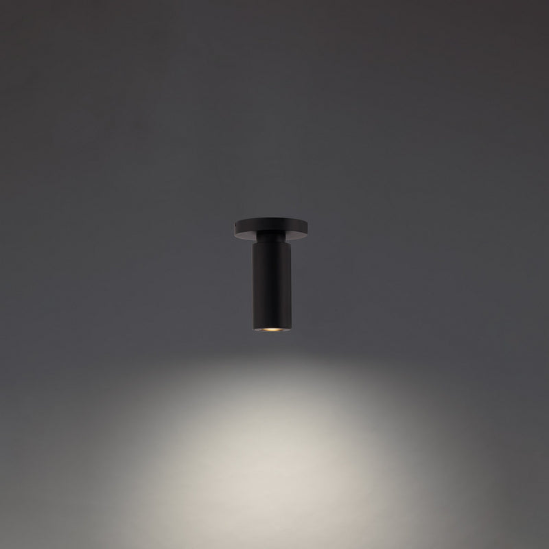 W.A.C. Lighting FM-W36607-BK LED Outdoor Flush Mount, Black