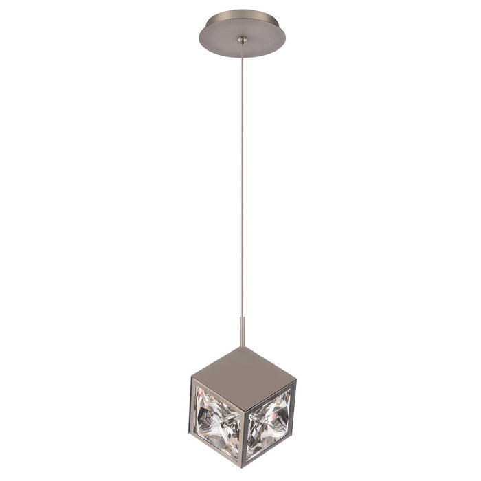 W.A.C. Lighting PD-29308-BN LED Mini Pendant, Brushed Nickel