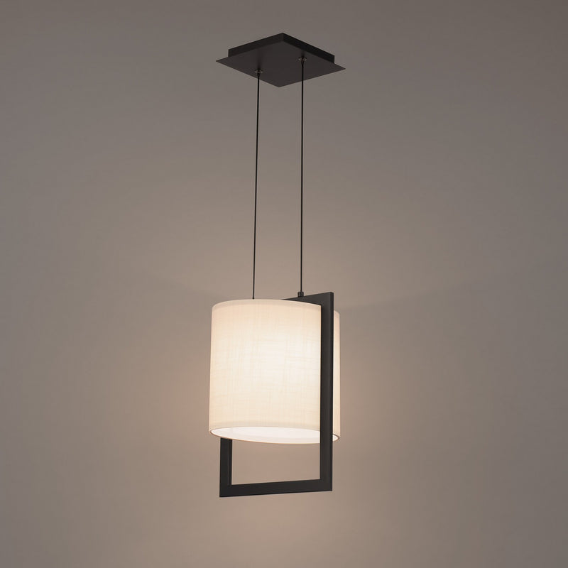 W.A.C. Lighting PD-33312-BK LED Mini Pendant, Black