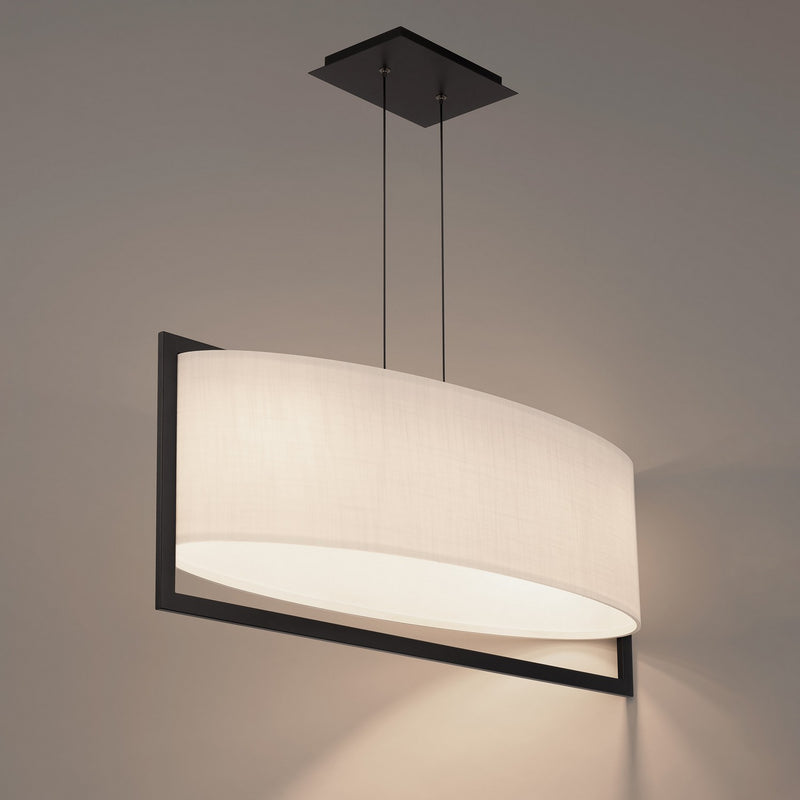 W.A.C. Lighting PD-33331-BK LED Pendant, Black