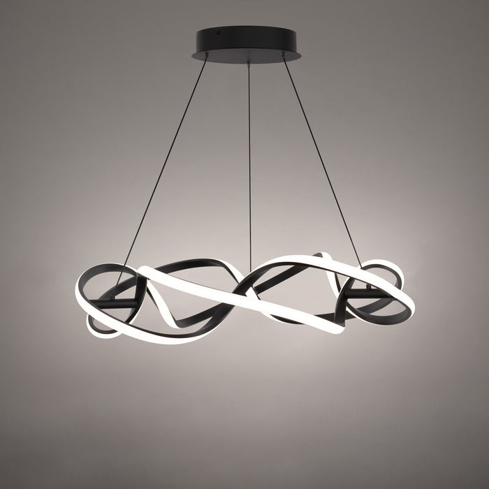 W.A.C. Lighting PD-47828-BK LED Pendant, Black