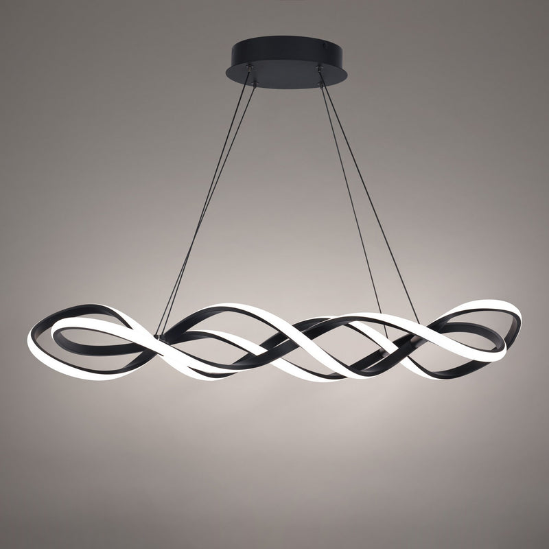 W.A.C. Lighting PD-47839-BK LED Pendant, Black