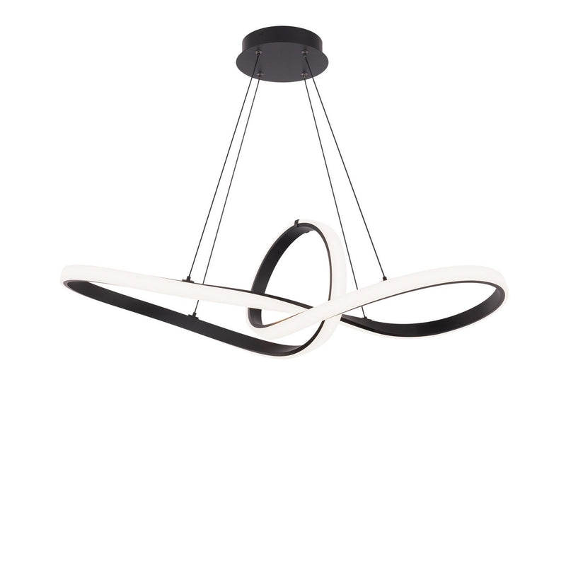 W.A.C. Lighting PD-87735-BK LED Chandelier, Black