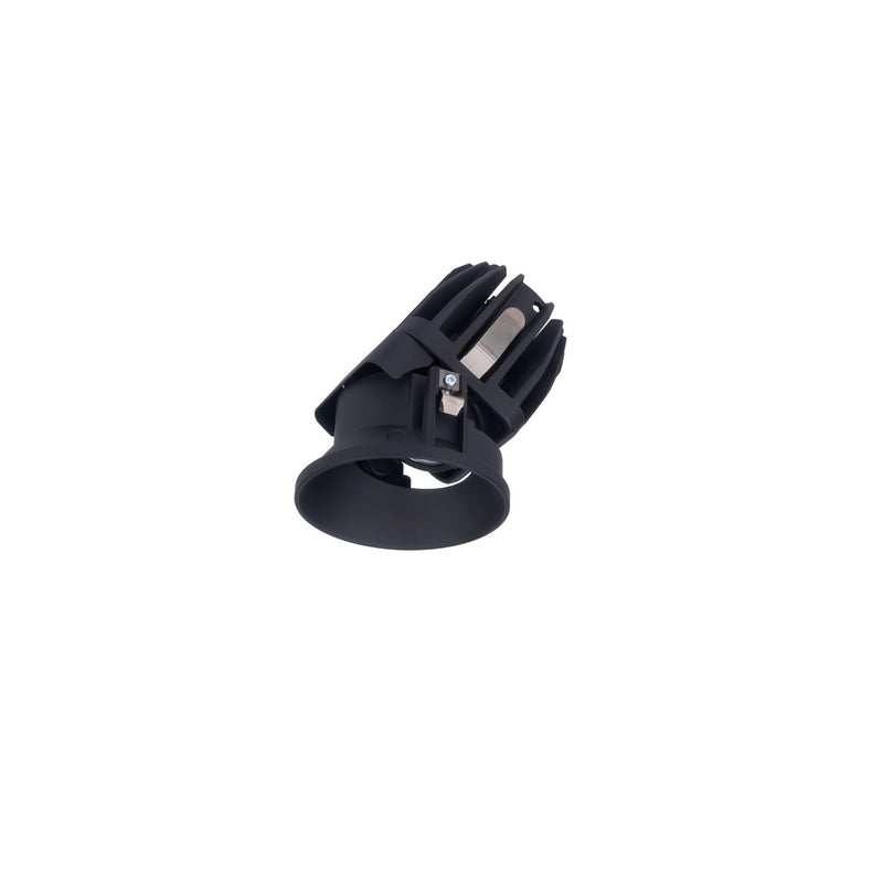 W.A.C. Lighting R2FRA1L-927-BK LED Adjustable Trim, Black
