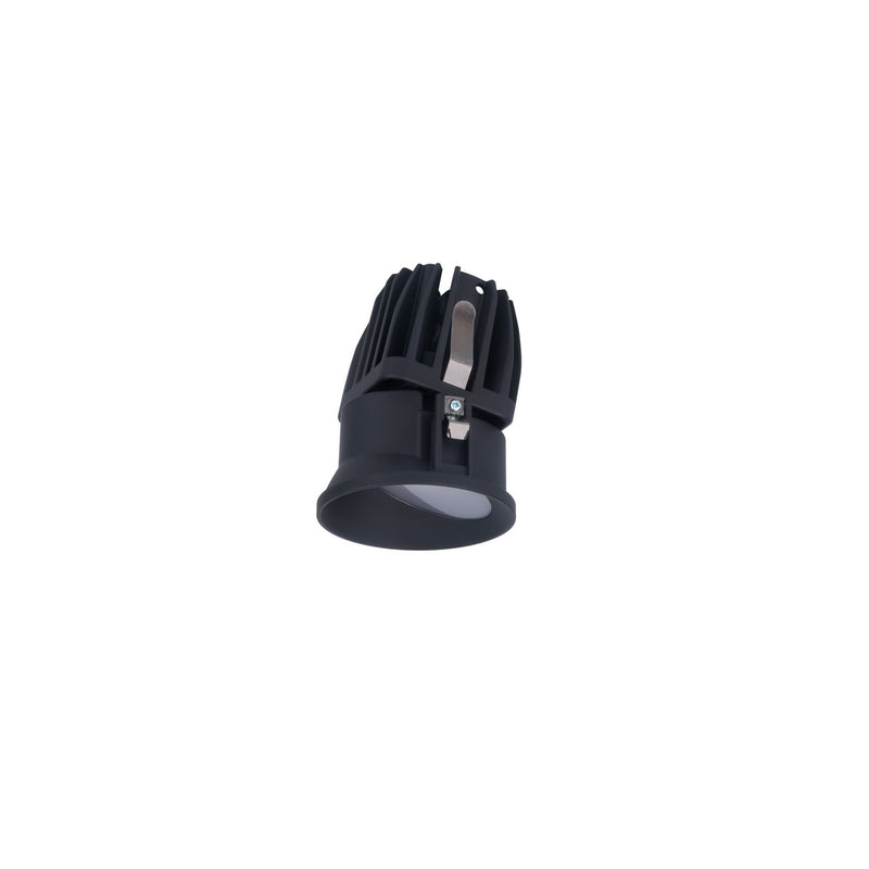 W.A.C. Lighting R2FRW1L-927-BK LED Wall Wash Trim, Black