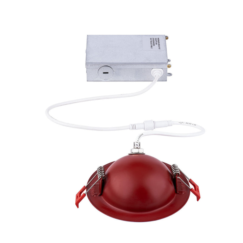 W.A.C. Lighting R4ERA2R-W9CS-FWT LED Adjustable Trim, White (Fire Rated)