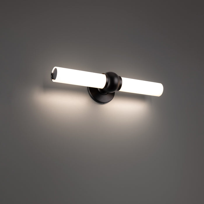 W.A.C. Lighting WS-35020-BK LED Bath, Black