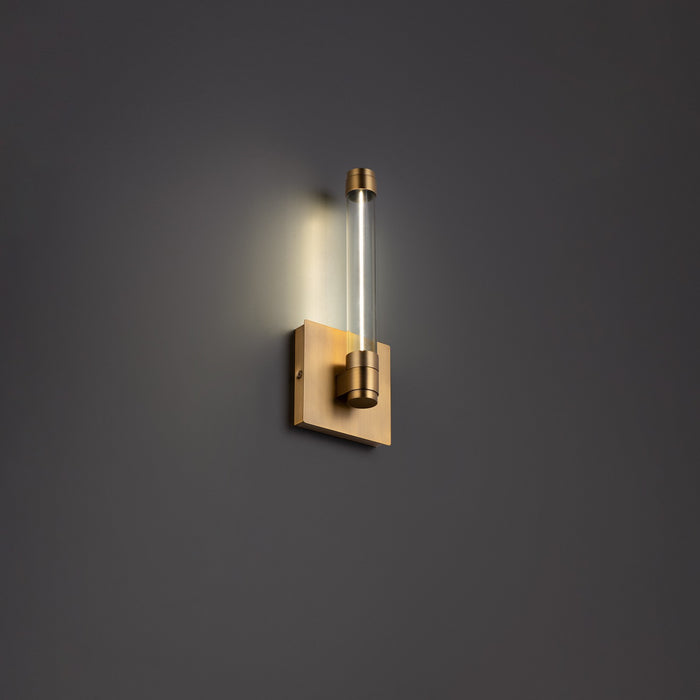 W.A.C. Lighting WS-51313-AB LED Wall Sconce, Aged Brass