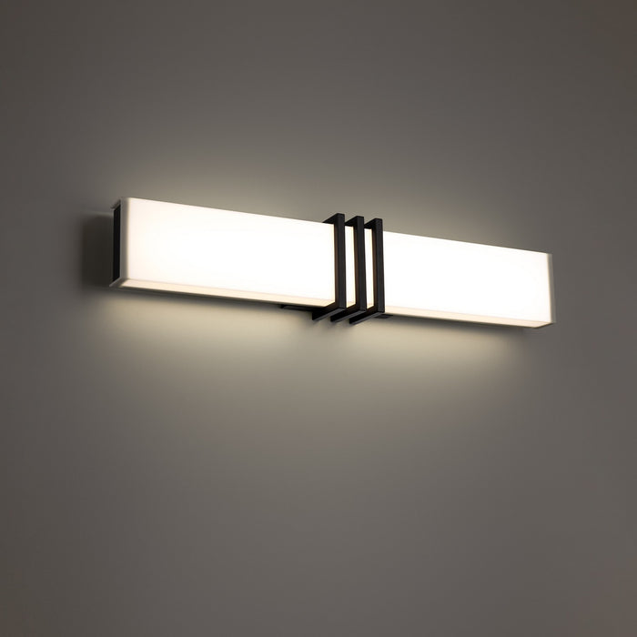 W.A.C. Lighting WS-75328-BK LED Bath, Black
