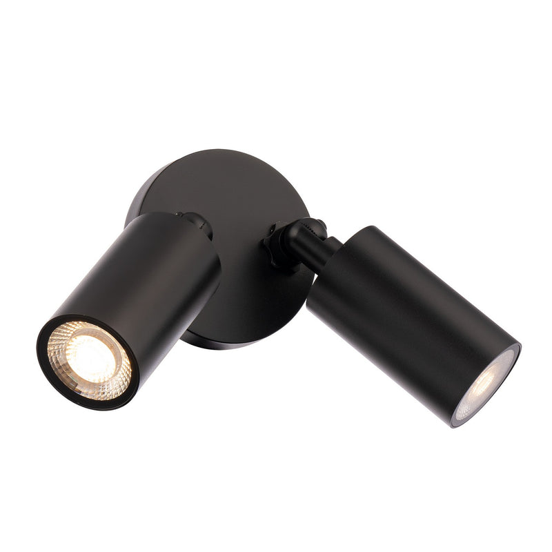W.A.C. Lighting WS-W230302-30-BK LED Wall Sconce, Black
