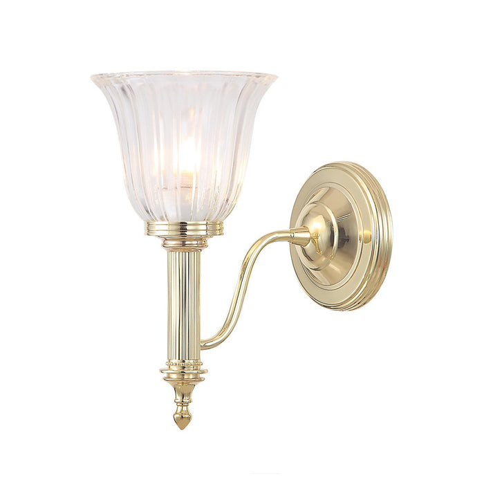 Lucas + McKearn BB-Carroll1-PB One Light Bath, Polished Bronze