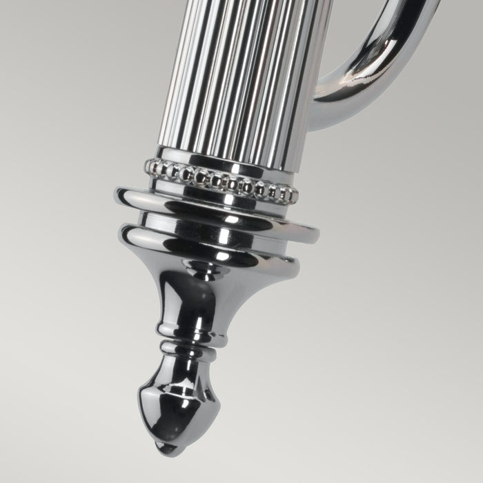 Lucas + McKearn BB-Carroll1-PC One Light Bath, Polished Nickel