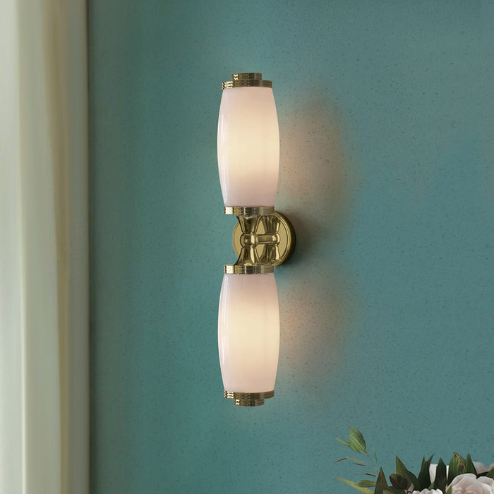 Lucas + McKearn BB-ELIOT2-PB LED Bath Light, Polished Brass