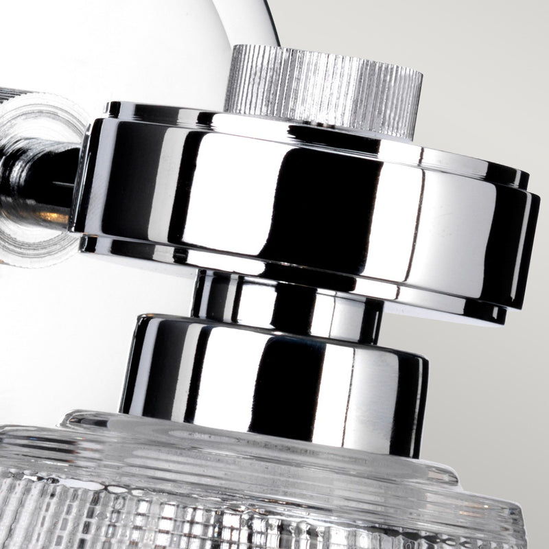 Lucas + McKearn BB-Gunnis1-PC One Light Bath, Polished Chrome
