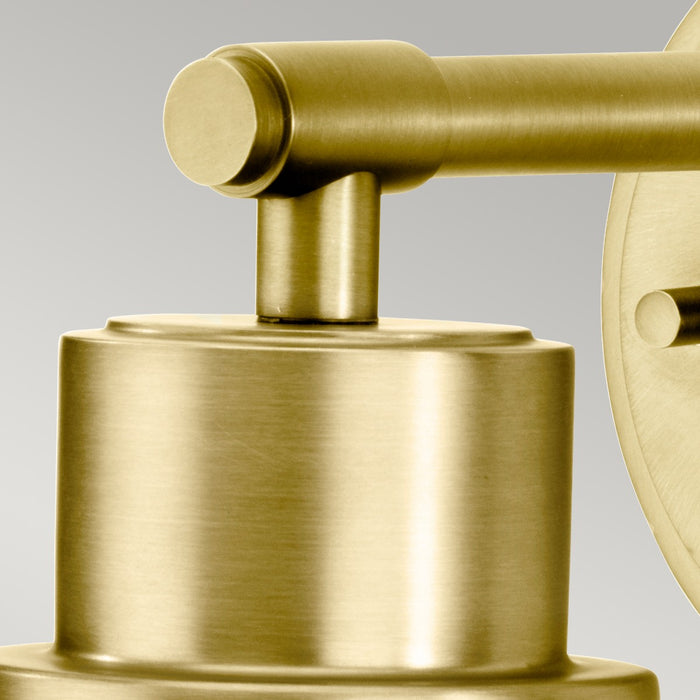 Lucas + McKearn BB-MORVAH-BB One Light Bath, Brushed Brass