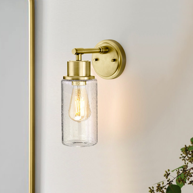 Lucas + McKearn BB-MORVAH-BB One Light Bath, Brushed Brass