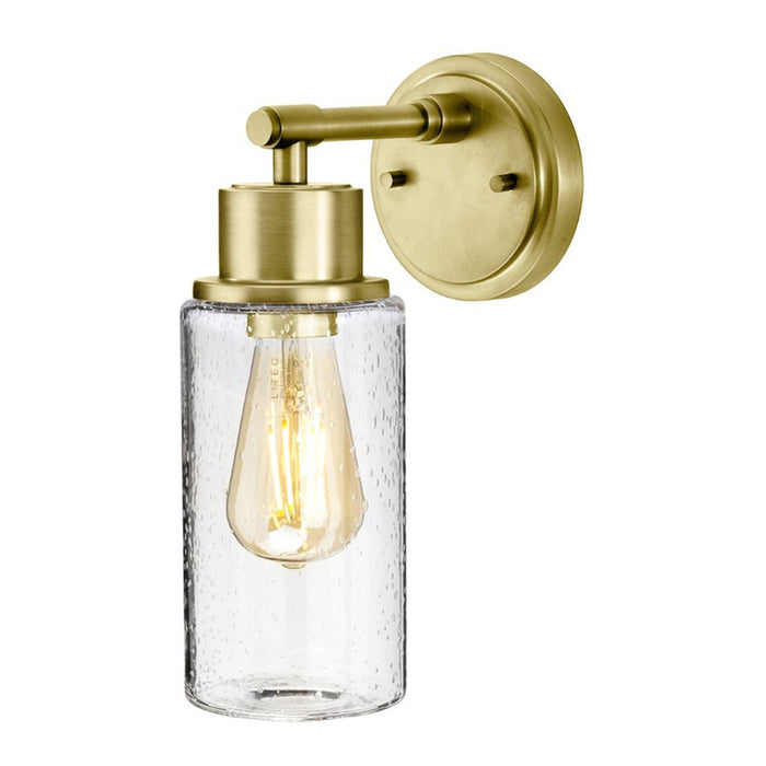 Lucas + McKearn BB-MORVAH-BB One Light Bath, Brushed Brass