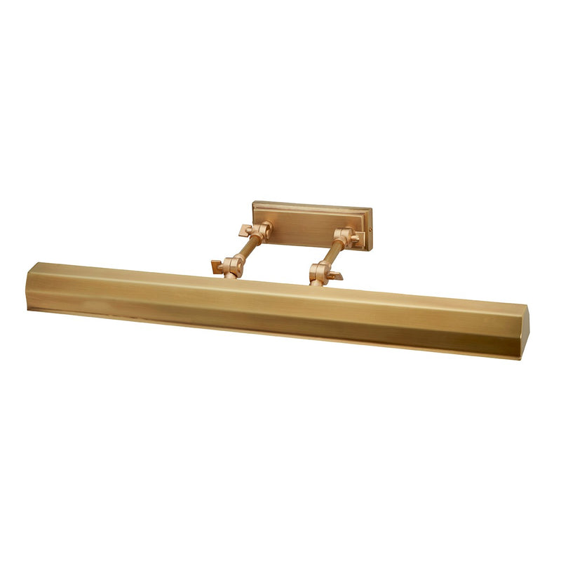 Lucas + McKearn CHAWTONPLL-AB Two Light Picture Light, Aged Brass