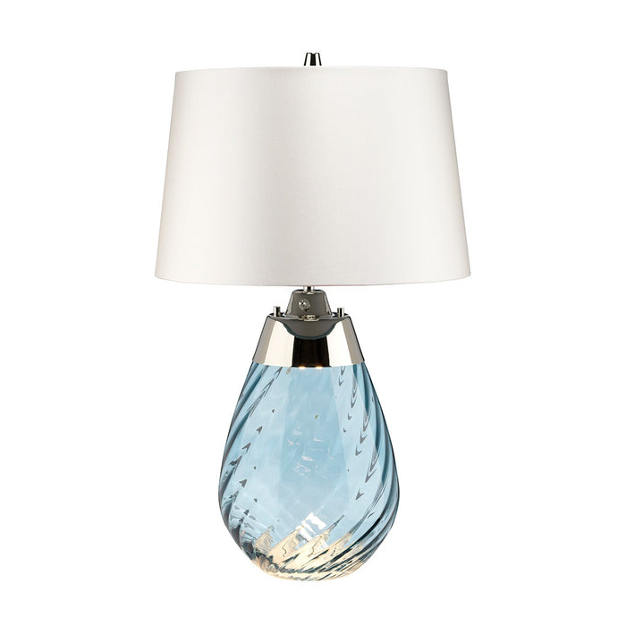 Lucas + McKearn TLG3025S-OWSS Two Light Table Lamp, Blue