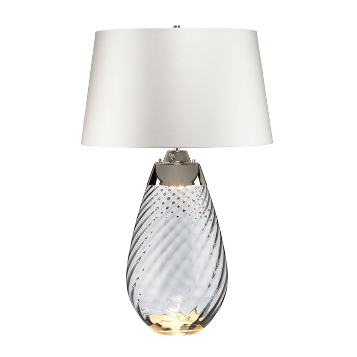 Lucas + McKearn TLG3026L-OWSS Two Light Table Lamp, Smoke