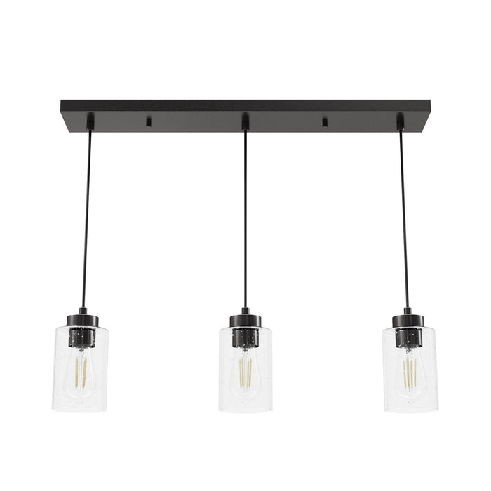 Hunter 13070 Three Light Pendant, Noble Bronze