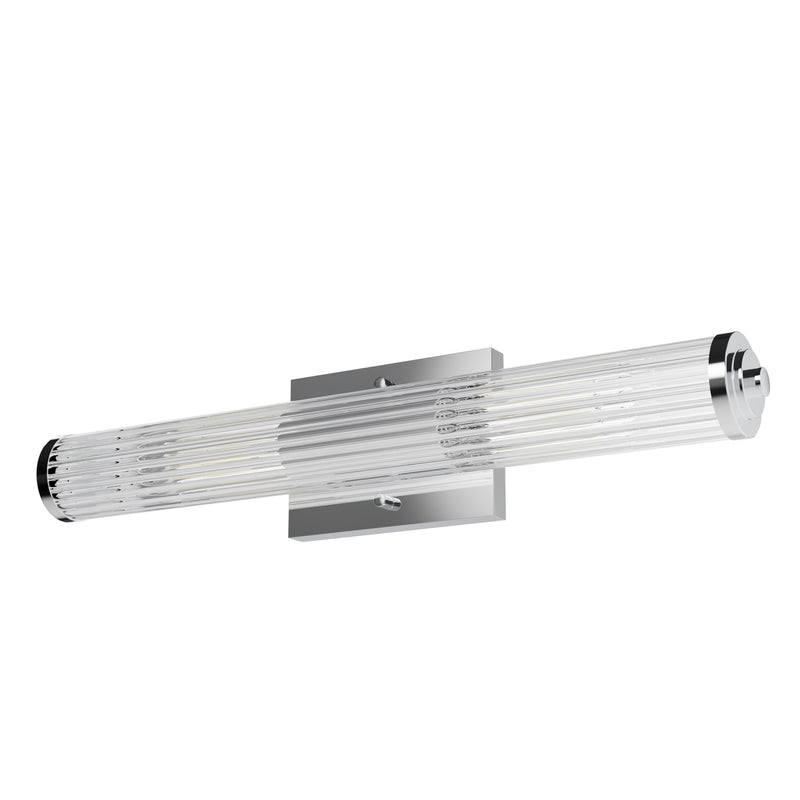 Hunter 19935 Two Light Bathroom Vanity, Chrome