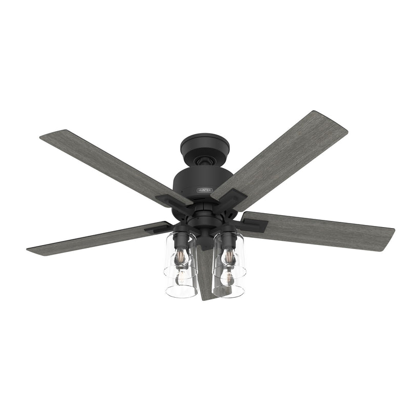 Hunter 52311 52" Ceiling Fan, Matte Black