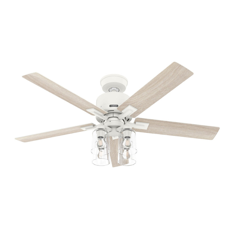 Hunter 52312 52" Ceiling Fan, Matte White