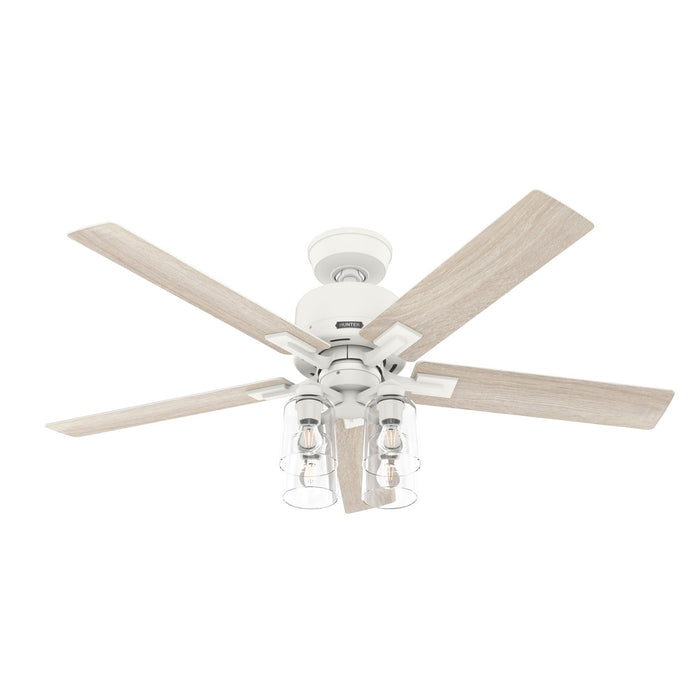 Hunter 52312 52" Ceiling Fan, Matte White