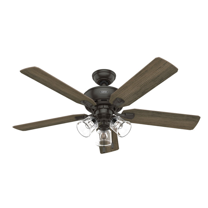 Hunter 52345 52" Ceiling Fan, Noble Bronze
