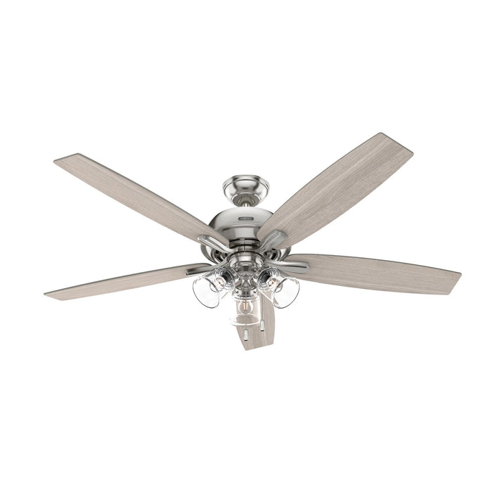Hunter 52348 60" Ceiling Fan, Brushed Nickel