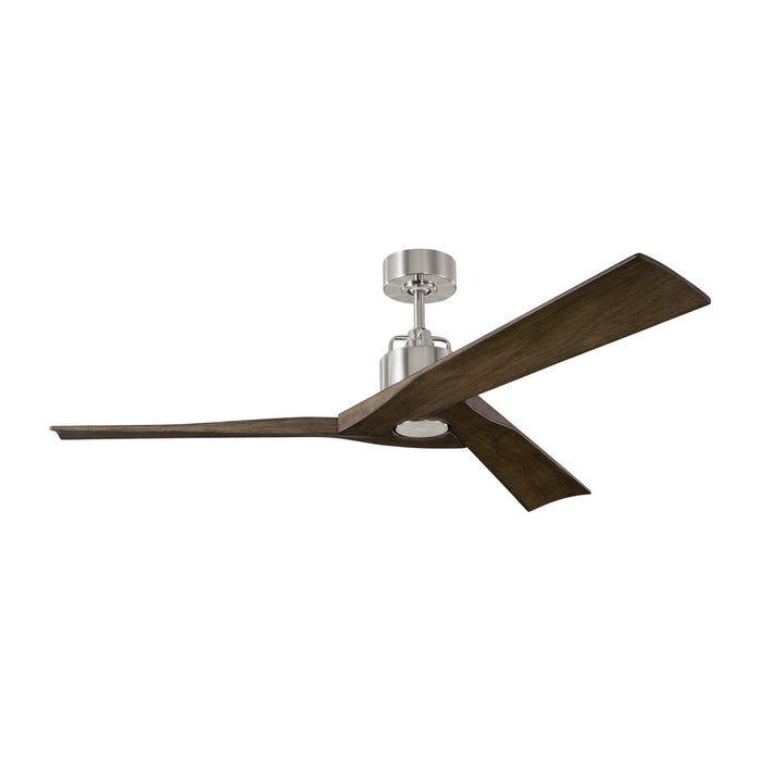 Visual Comfort Fan 3ALMSM52BS 52" Ceiling Fan, Brushed Steel
